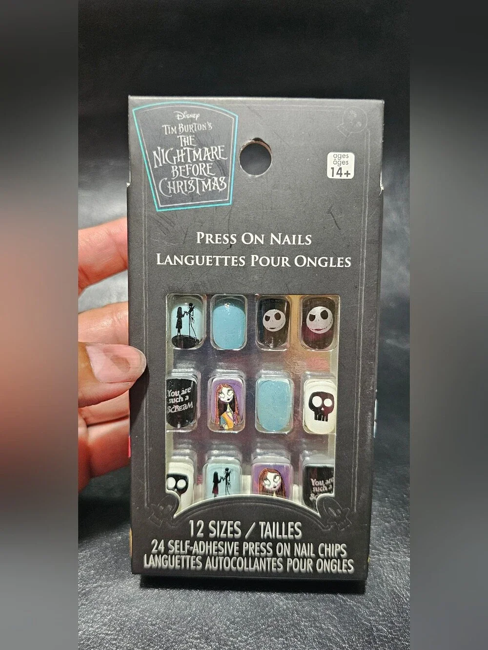 Press On Nails The Nightmare Before Christmas